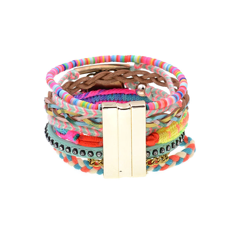 Colorful Bohemian Wrap Bracelet